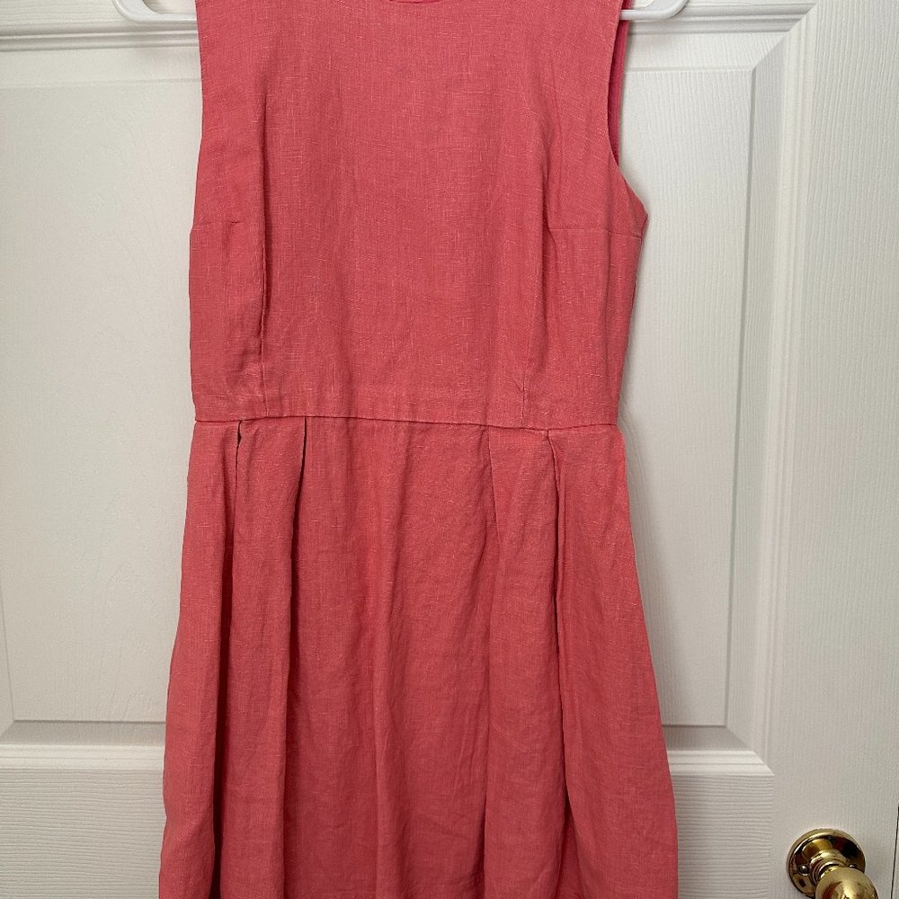 Gap Linen Fit and Flare Dress Size 0